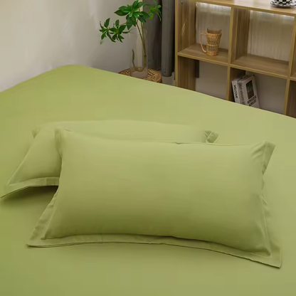 Pack of 2 antibacterial and non-woven fabric pillowcase