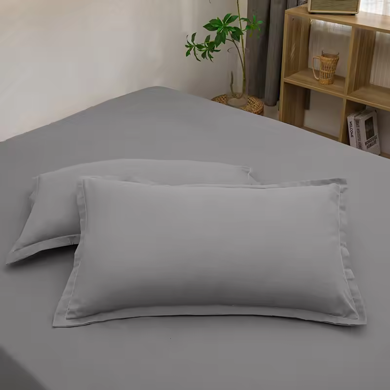 Pack of 2 antibacterial and non-woven fabric pillowcase